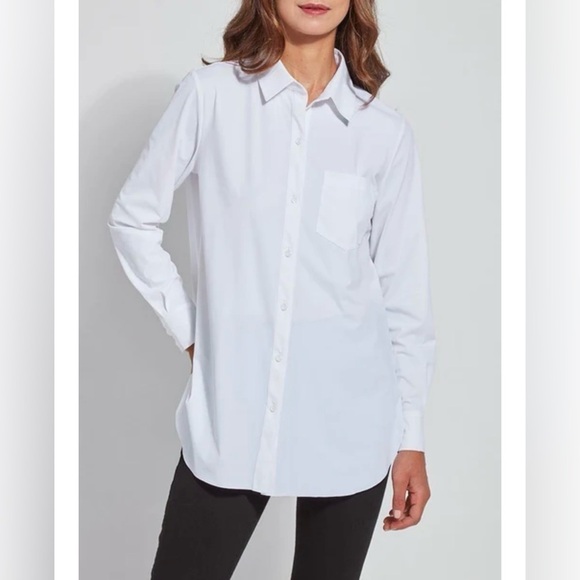 Lysse Schiffer button down size medium long sleeves - Picture 2 of 10
